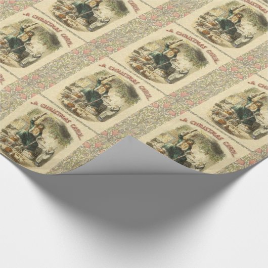 Ghost of Christmas Present Scrooge Cadeaupapier (Hoek)