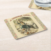 Ghost of Christmas Present Scrooge Kartonnen Onderzetters (Schuin)