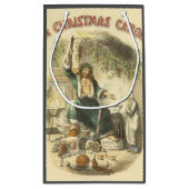 Ghost of Christmas Present Scrooge Klein Cadeauzakje (Achterkant)