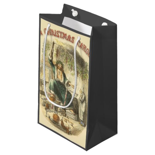 Ghost of Christmas Present Scrooge Klein Cadeauzakje (Voorkant Gekanteld)
