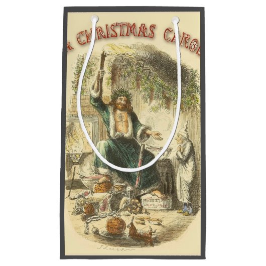 Ghost of Christmas Present Scrooge Klein Cadeauzakje (Voorkant)