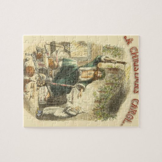 Ghost of Christmas Present Scrooge Legpuzzel (Horizontaal)