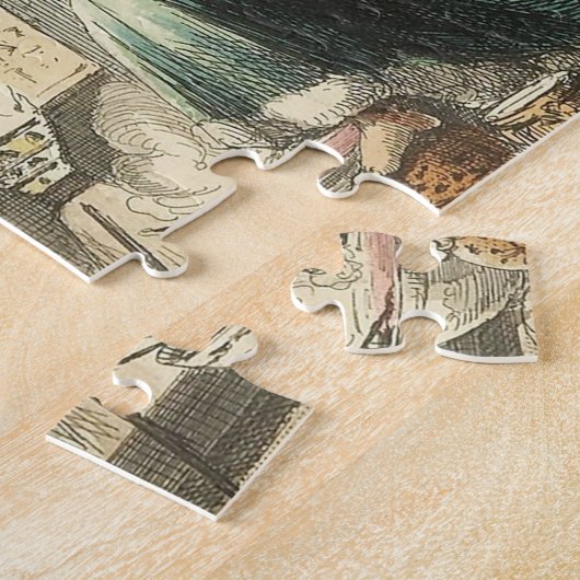 Ghost of Christmas Present Scrooge Legpuzzel (Zijkant)