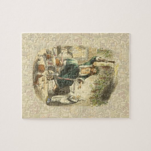 Ghost of Christmas Present Scrooge Legpuzzel (Horizontaal)