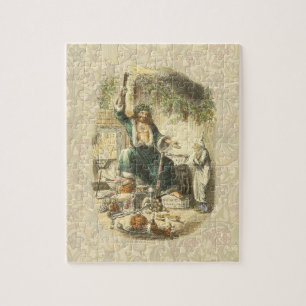 Ghost of Christmas Present Scrooge Legpuzzel