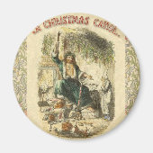 Ghost of Christmas Present Scrooge Magneet (Voorkant)