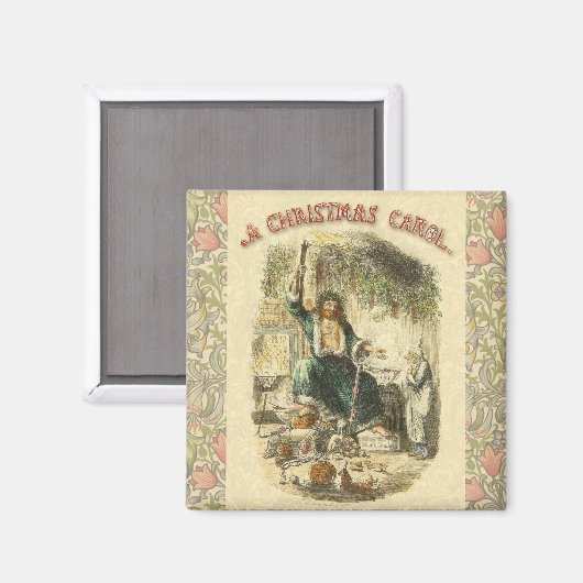 Ghost of Christmas Present Scrooge Magneet (Voorkant / Achterkant)