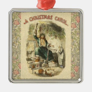 Ghost of Christmas Present Scrooge Metalen Ornament
