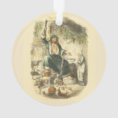 Ghost of Christmas Present Scrooge Ornament (achterkant)