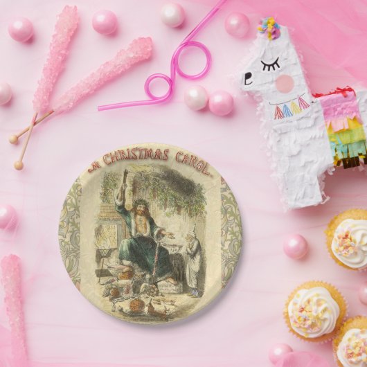 Ghost of Christmas Present Scrooge Papieren Bordje (Feest)