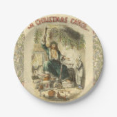 Ghost of Christmas Present Scrooge Papieren Bordje (Voorkant)