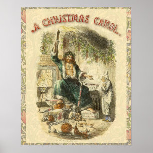Ghost of Christmas Present Scrooge Poster