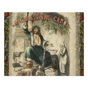Ghost of Christmas Present Scrooge Poster