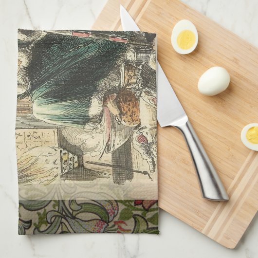 Ghost of Christmas Present Scrooge Theedoek (Quarter Fold)