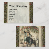 Ghost of Christmas Present Scrooge Visitekaartje (Voorkant / Achterkant)