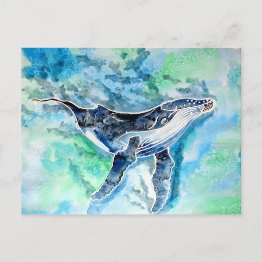 Ghost of Humpback Whale Briefkaart (Voorkant)