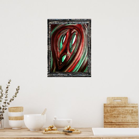 Ghost of Loneliness Poster (Keuken)