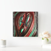 Ghost of Loneliness Vierkante Klok (Huis)