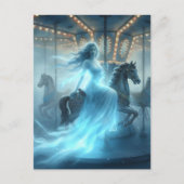 Ghost on the Carousel Briefkaart (Voorkant)