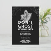 Ghost ons deze Halloween niet Kaart (Staand voorkant)