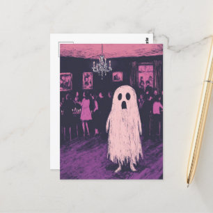 Ghost op het feest briefkaart