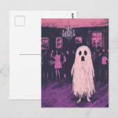 Ghost op het feest briefkaart (Voorkant / Achterkant)