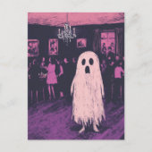 Ghost op het feest briefkaart (Voorkant)