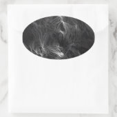 Ghost Ovale Sticker (Tas)