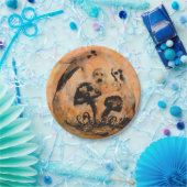 Ghost paddenstoelen Papierpapier Borden Papieren Bordje (Feest)