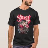 Ghost - Papa Cupid Valentijnsdag T-shirt (Voorkant)
