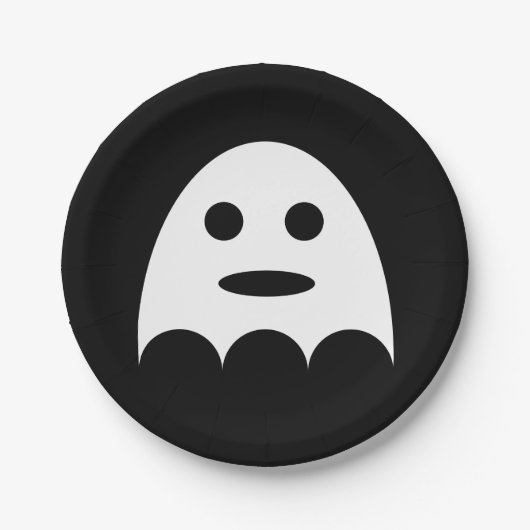 Ghost Papieren Bordje (Voorkant)
