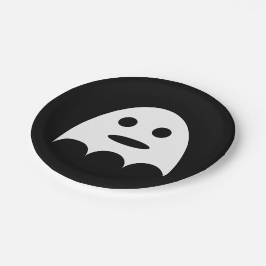 Ghost Papieren Bordje (Gekanteld)