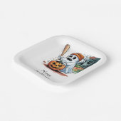 Ghost Papieren Bordje (Gebogen)