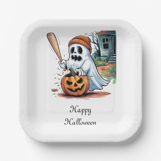 Ghost Papieren Bordje (Voorkant)