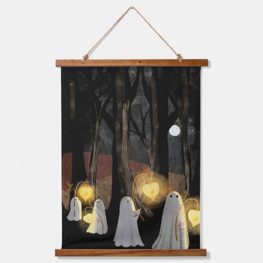 Ghost Parade Hangend Wandkleed (Voorkant)