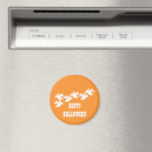 Ghost Party Halloween Magnet, Oranje Magneet (Insitu (Vaatwasser))