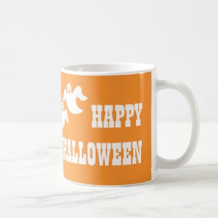 Ghost Party Halloween Mok, Oranje Koffiemok
