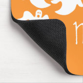Ghost Party Halloween Mousepad, Sinaasappel Muismat (Hoek)