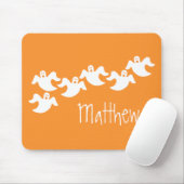 Ghost Party Halloween Mousepad, Sinaasappel Muismat (Met muis)