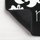 Ghost Party Halloween Mousepad, zwart Muismat (Hoek)