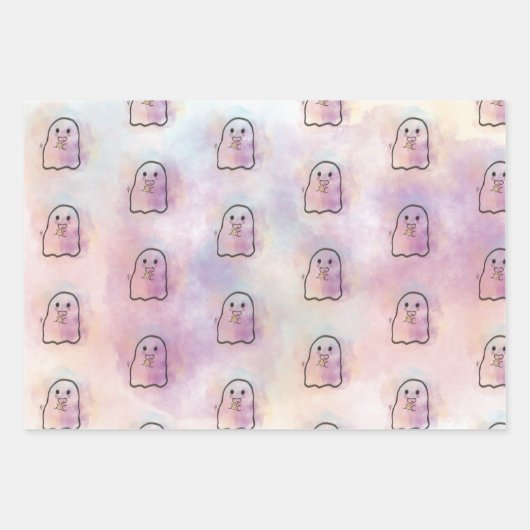 Ghost party  inpakpapier vel (Voorkant 2)