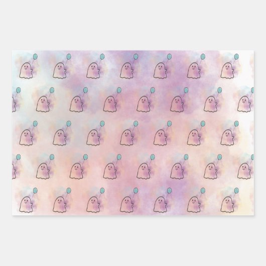 Ghost party inpakpapier vel (Voorkant)