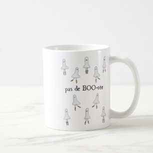 Ghost Pas De Boo-rée Llet Dancer Spooky Halloween Koffiemok