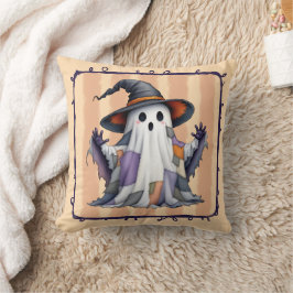 Ghost Patchwork Quilt met heksen Pet Kussen
