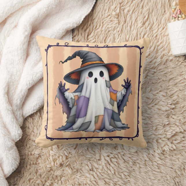 Ghost Patchwork Quilt met heksen Pet Kussen (Deken)