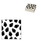 Ghost patroon 2 silhouette kunststempel rubberstempel (Gestempeld)