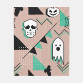 Ghost-patroon, halloween-thema naadloos patroon me fleece deken (Voorkant)