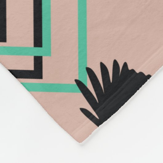 Ghost-patroon, halloween-thema naadloos patroon me fleece deken (Hoek)