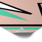 Ghost-patroon, halloween-thema naadloos patroon me poster (Hoek)