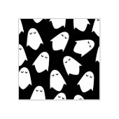 Ghost patroon silhouette kunststempel rubberstempel (Afrduk)